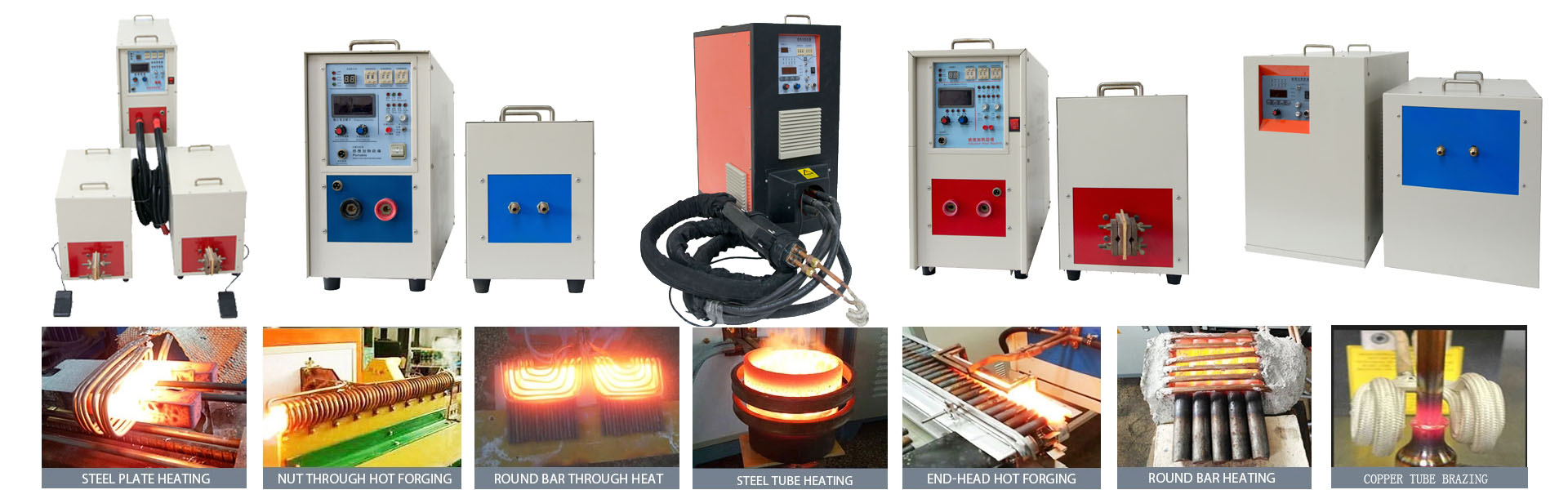 Automatic induction forging machine hot forging furnace